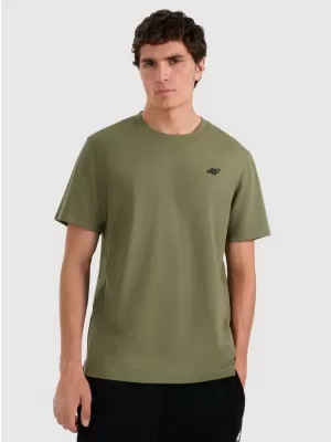 Herren-T-Shirt 4F WAW25TTSHM2402 OLIVE