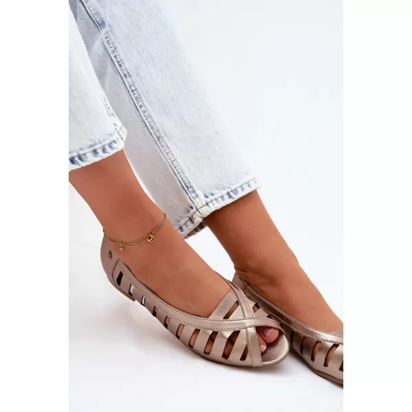  Ballerinas für Damen MACIEJKA P7540-25/00-1 GELB 