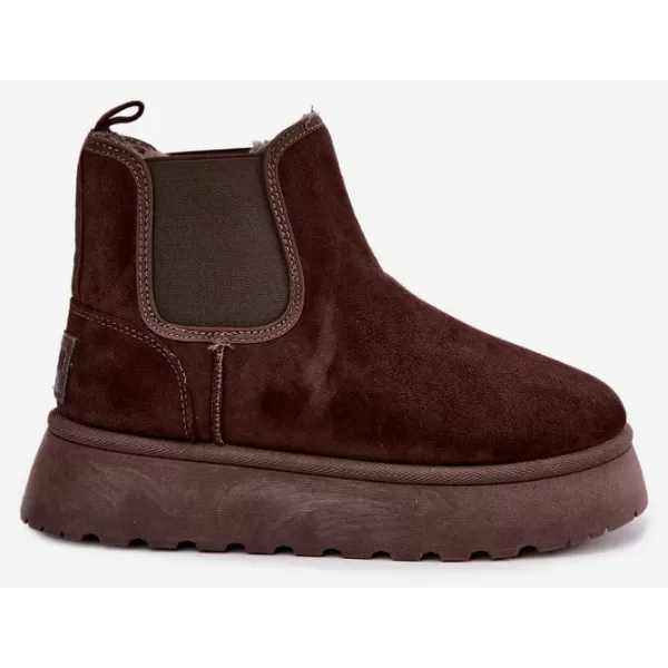  Damenschuhe BIG STAR SHOES UU274174 BRAUNE/BEIGE SCHATTEN 