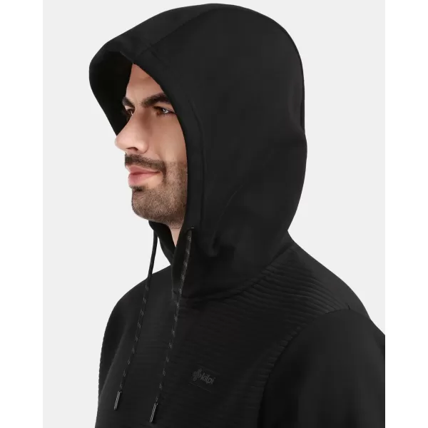  Fleece-Sweatshirt für Herren KILPI DELEG-M 1M0211KI SCHWARZ 