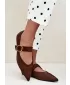 Ballerinas für Damen BOTO CH943 BRAUN