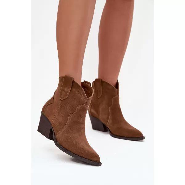  Cowboystiefel für Damen BOTO NC1338/6338 KAMEL 