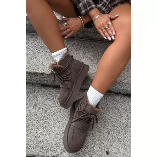  Damenschuhe BIG STAR SHOES UU274315 BRAUNE/BEIGE SCHATTEN 
