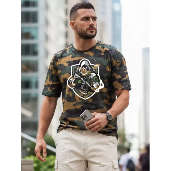  Herren-T-Shirt DSTREET NX2003R-FG-M GRÜN 