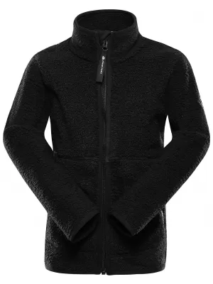 Warmes Kinder-Sweatshirt ALPINE PRO FERADO 3 SCHWARZ