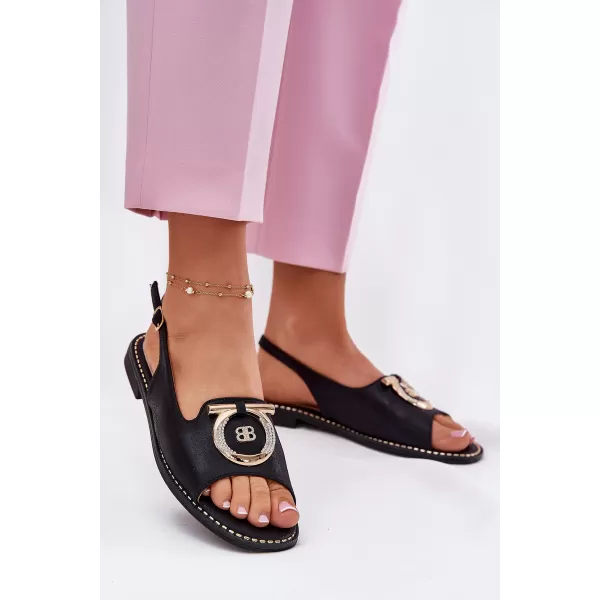  Damensandalen S.BARSKI KV51-003 SCHWARZ 