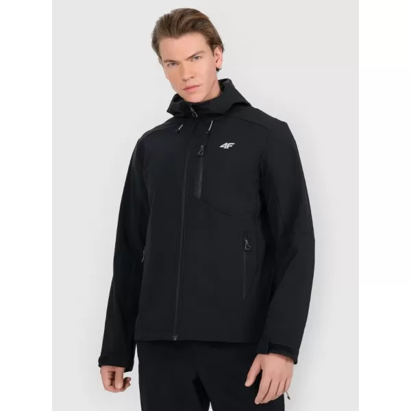  Herren-Softshelljacke 4F RAW25TSOFM506 TIEFSCHWARZ 