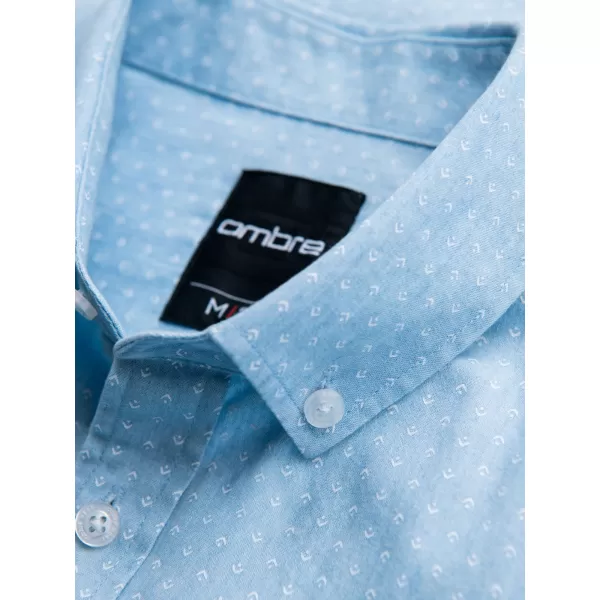  Herrenhemd OMBRE K702 HELLBLAU 