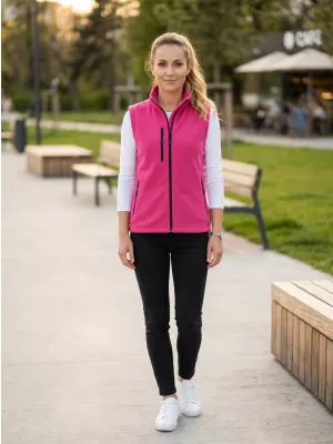 Fleeceweste für Damen MALFINI EXIT W-525 MAGENTA
