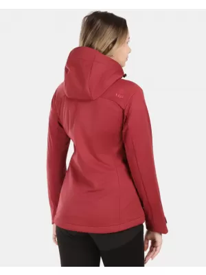 Softshelljacke für Damen KILPI ONTAVIA-W 1L0113KI DUNKELROT