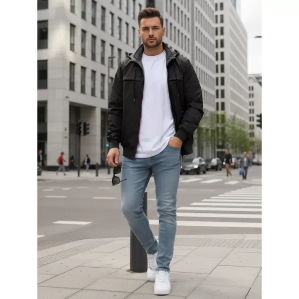  Herrenjacke DSTREET TX5135 SCHWARZ 