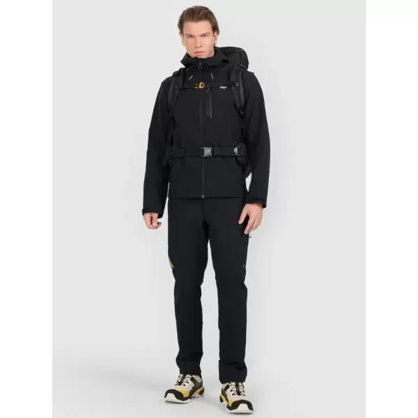  Herren-Softshelljacke 4F RAW25TSOFM506 TIEFSCHWARZ 