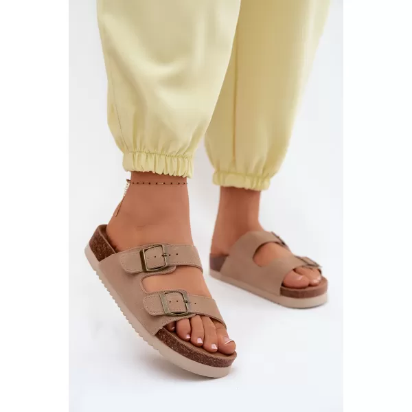  Damenhausschuhe BOTO 2832 KHAKI 