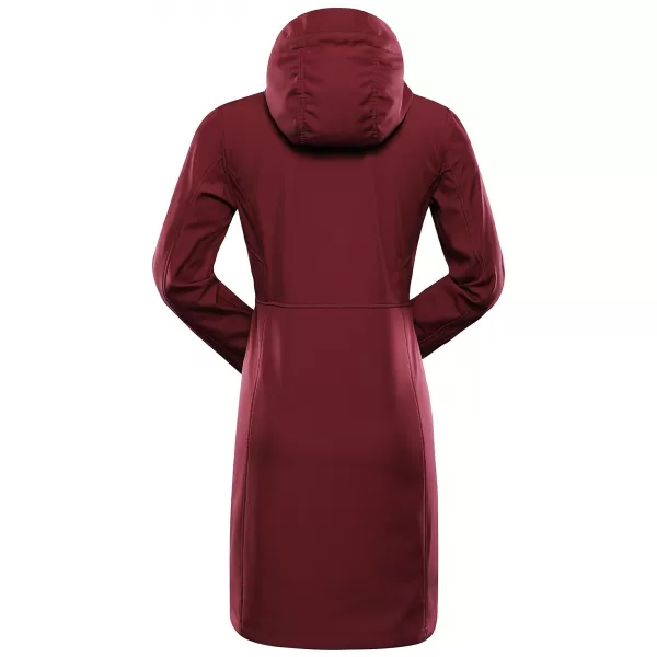  Warmer Softshellmantel für Damen ALPINE PRO IBORA 2 RHODODENDRON 