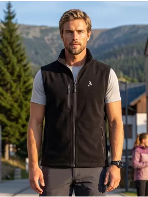 Fleeceweste für Herren ALTISPORT ALM002525 SCHWARZ