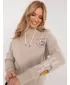 Damen-Sweatshirt SUBLEVEL D10600T02420K BEIGE