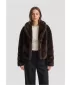 Pelzjacke für Damen URBAN CLASSICS TB8120-00075 BRAUN