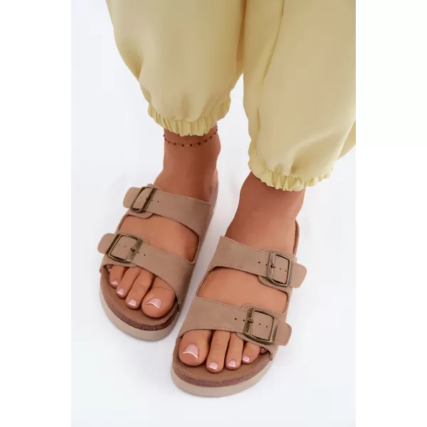  Damenhausschuhe BOTO 2832 KHAKI 