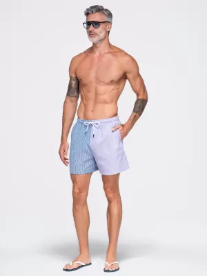 Herrenshorts OMBRE OM-SRSS-0215 BLAU UND LILA