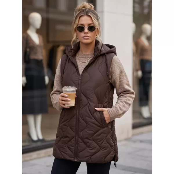  Damenweste DSTREET TY6014 BRAUN 