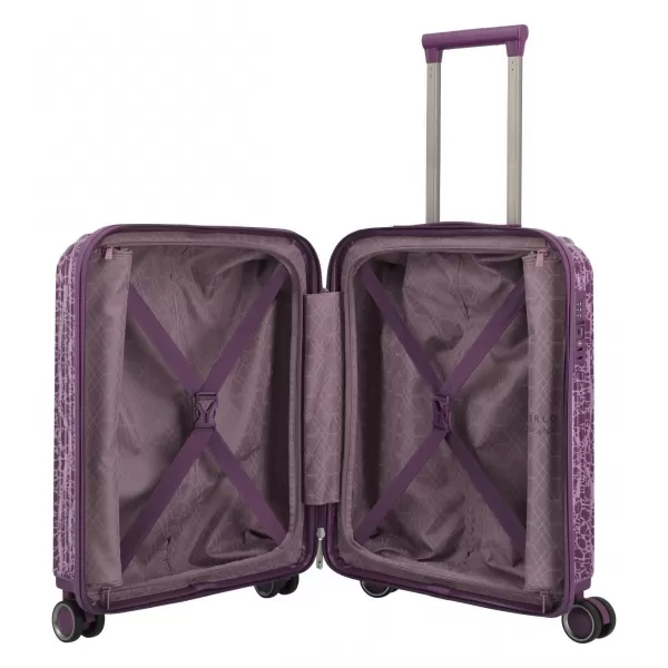  Ein Satz Koffer TRAVELITE LASCANA EDITION S,M,L PFLAUME 