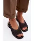 Damensandalen D&A CR61-3131 SCHWARZ
