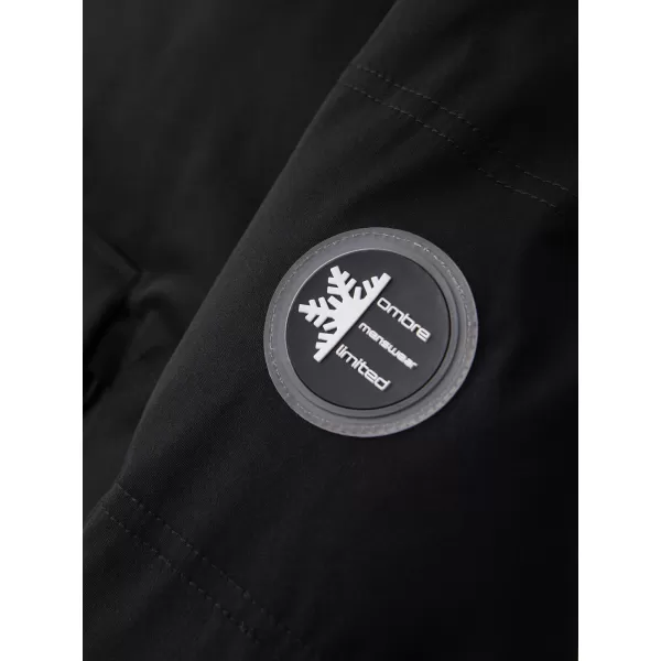  Herrenparka OMBRE OM-JALJ-0310 SCHWARZ 
