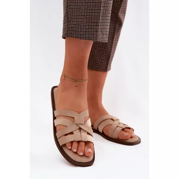  Damenhausschuhe BOTO 9826 BEIGE 