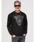 Herren-Sweatshirt OMBRE OM-SSNZ-0273 SCHWARZ