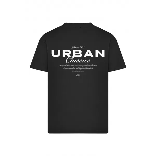  Herren-T-Shirt URBAN CLASSICS TB8665 SCHWARZ 