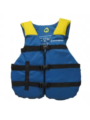 Schwimmweste SPINERA Universal Nylon 2 BLAU/GELB