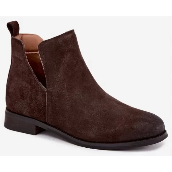  Damen-Stiefeletten VINCEZA 133142 LEDER 
