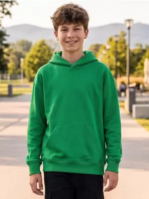 Kinder-Sweatshirt MALFINI CHILL 423 MITTELGRÜN