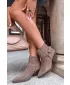 Damen-Stiefeletten BOTO NC1360K CAPPUCCINO