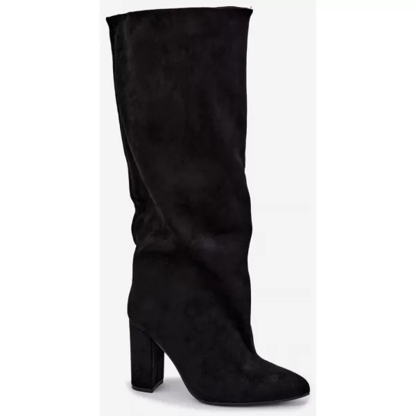  Damenstiefel BOTO C-378 MATTSCHWARZ 