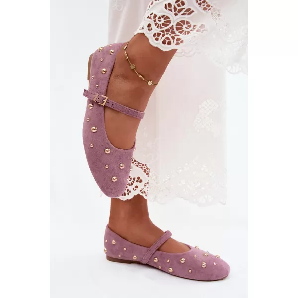  Ballerinas für Damen BOTO 4765 LILA 