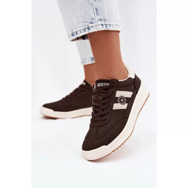  Damen-Sneaker BIG STAR SHOES UU274024 BRAUN/BEIGE 