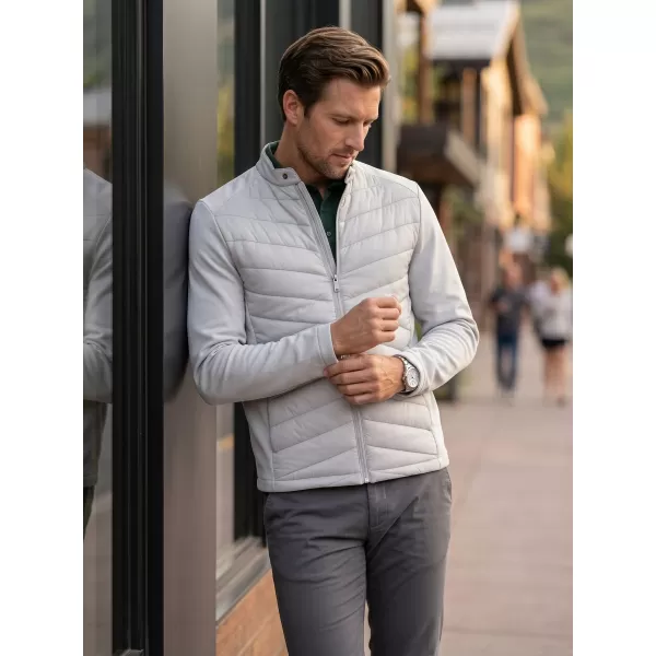  Hybridjacke für Herren MALFINI PREMIUM CROSS 555 SILBERGRAU 