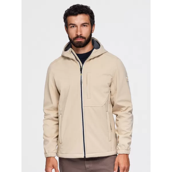  Herren-Softshelljacke OMBRE OM-JANP-0292 SAND 