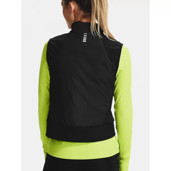  Damenweste UNDER ARMOUR CG REACTOR RUN STORM VEST 1355811-001 SCHWARZ 