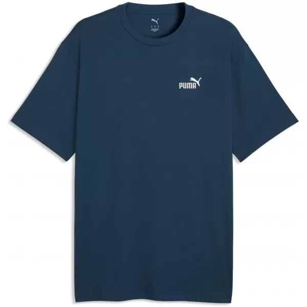  Herren-T-Shirt PUMA ESS RELAXED SMALL NO. 1 LOGO TEE 68915336 MITTERNACHTSBENZIN 