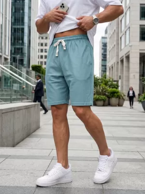 Herrenshorts DSTREET SX2633 HELLBLAU