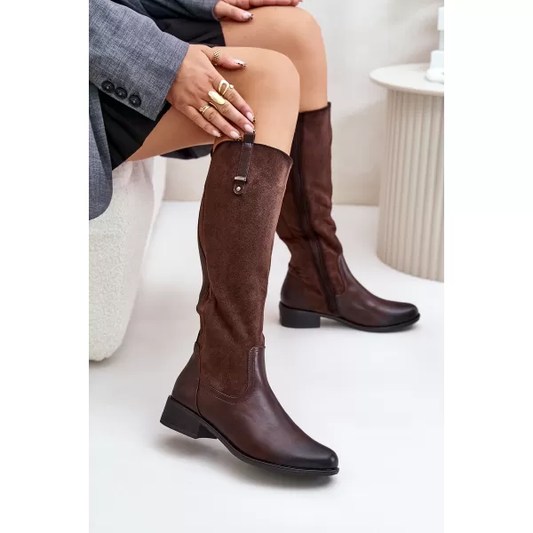  Damenstiefel BOTO ASA198-22 KAMEL 