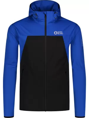Wasserdichte Softshelljacke für Herren NORDBLANC EXPEDITIOUS NBSSM8323 BLAU