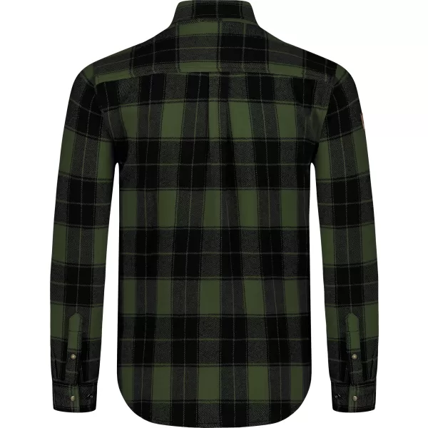  Herren-Flanellhemd NORDBLANC FEN NBSSM8369 KHAKI 