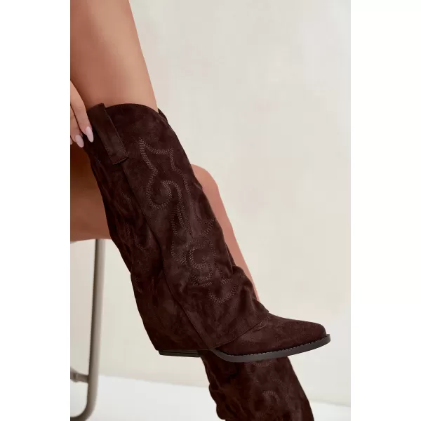  Damenstiefel BOTO CLS-613 SCHOKOLADE 