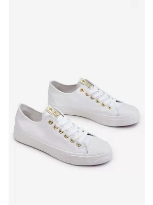 Damen-Sneaker EVENTO 9SP30-1141 WEIß/GOLD