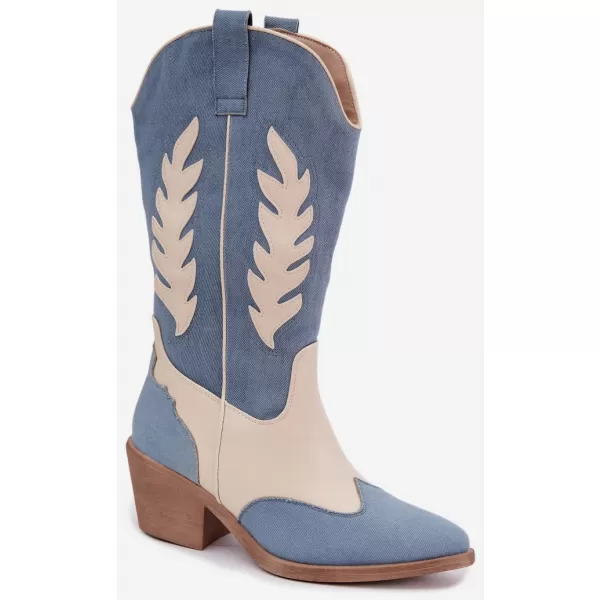  Damenstiefel BOTO LQ-109 BLAU 