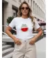 Damen-T-Shirt DSTREET NX8019RY-WH WEIß