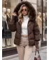 Damenjacke DSTREET TY5744 BRAUN